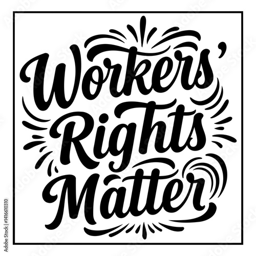 Bold, stylized lettering graphic, perfect for social media posts, posters, or educational materials.  Motivational and impactful design style suitable for advocacy campaigns.