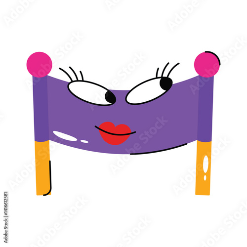 Quill and ink Vector Sticker. Eps 10 File 