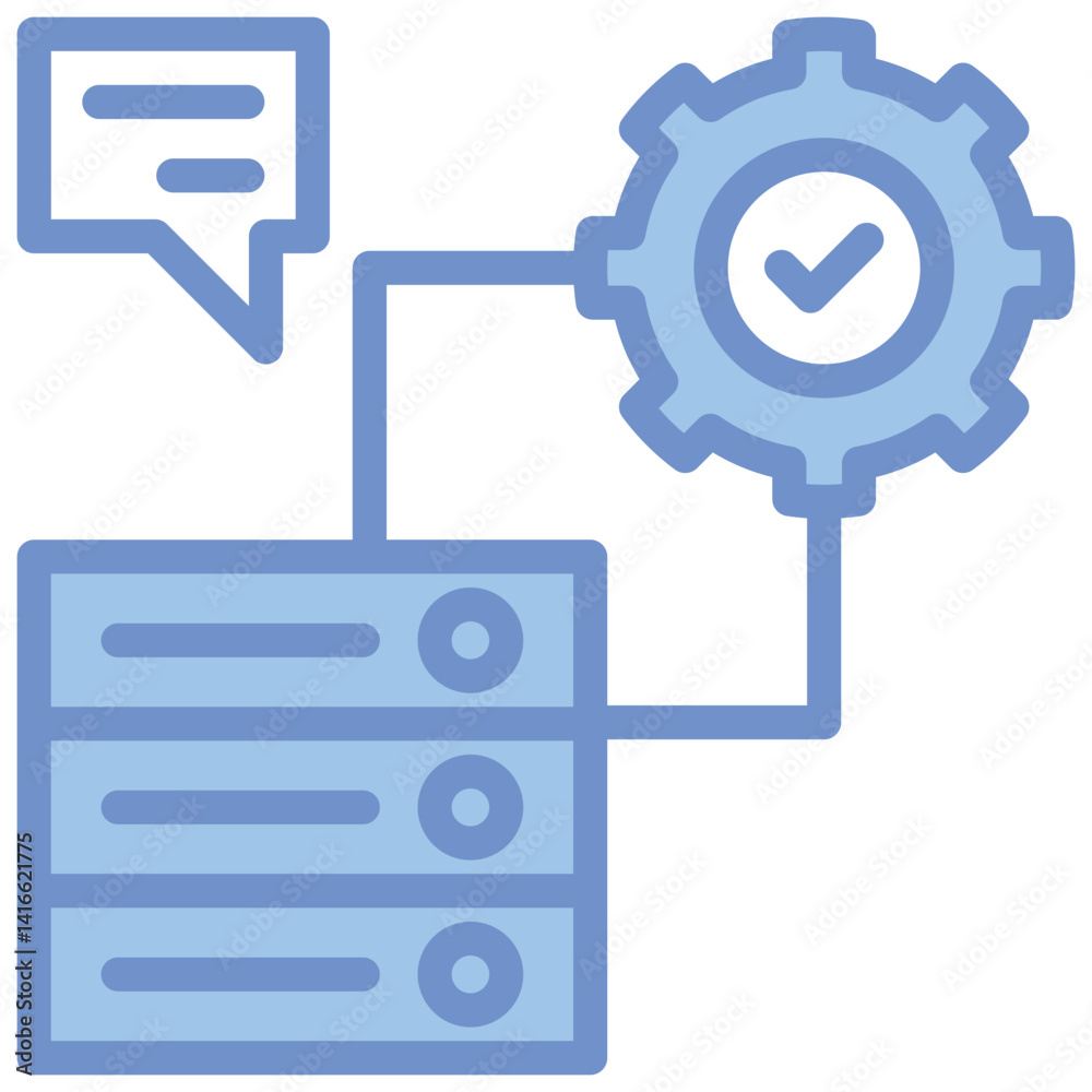 Server Management Icon Server Management Icon