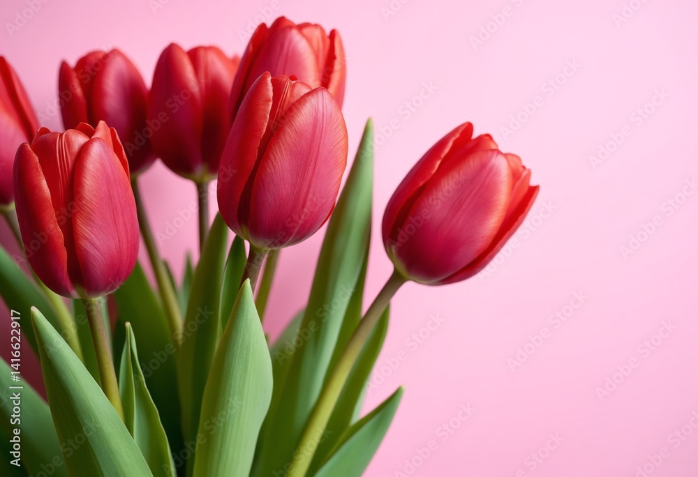 Tulips background and copy space Tulips background and copy space