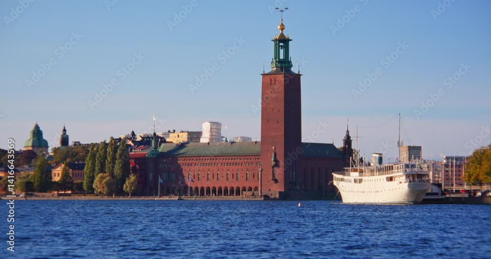 A tour through Sweden's capital Stockholm on a beautiful day.