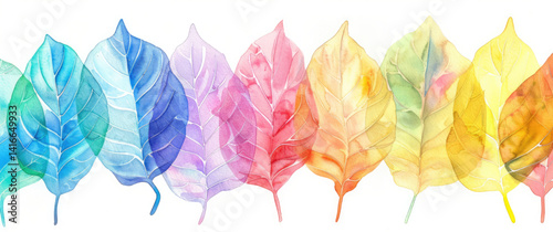 beautiful leaves background