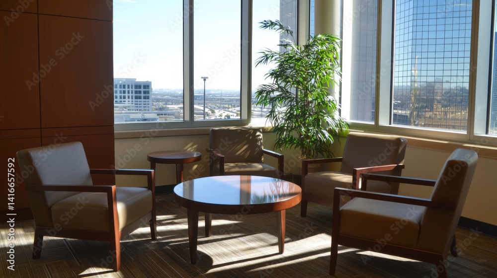 Fototapeta premium Comfort in modern workspaces