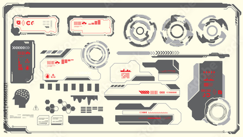 インターフェースフレーム枠セット
