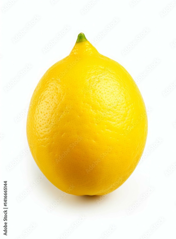 Natural Lemon fruit with green leaf isolated on white background. Natural Lemon fruit with green leaf isolated on white background.