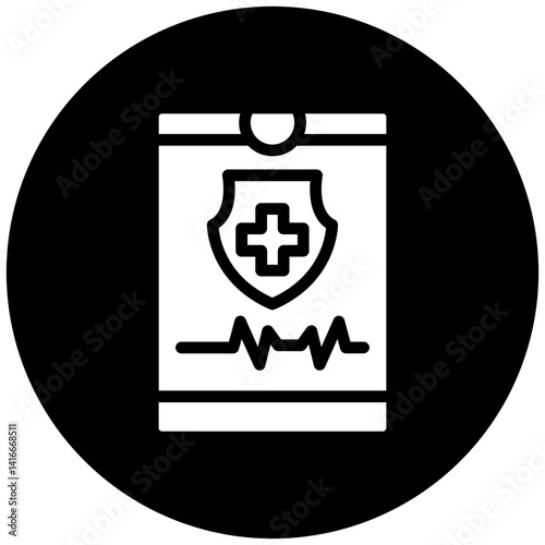 Vector Design Medical App Icon Style