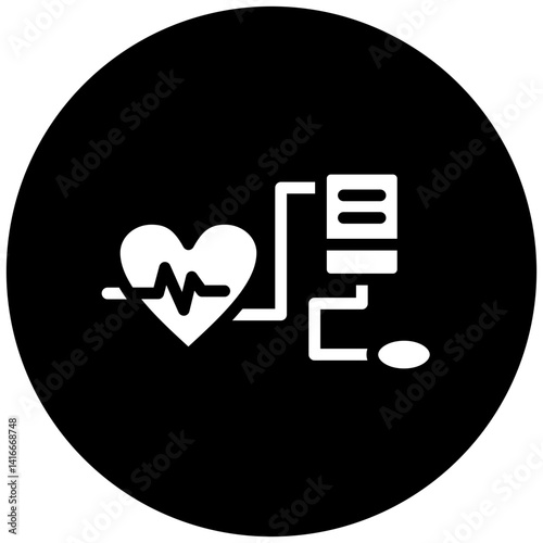 Vector Design Blood Pressure Icon Style
