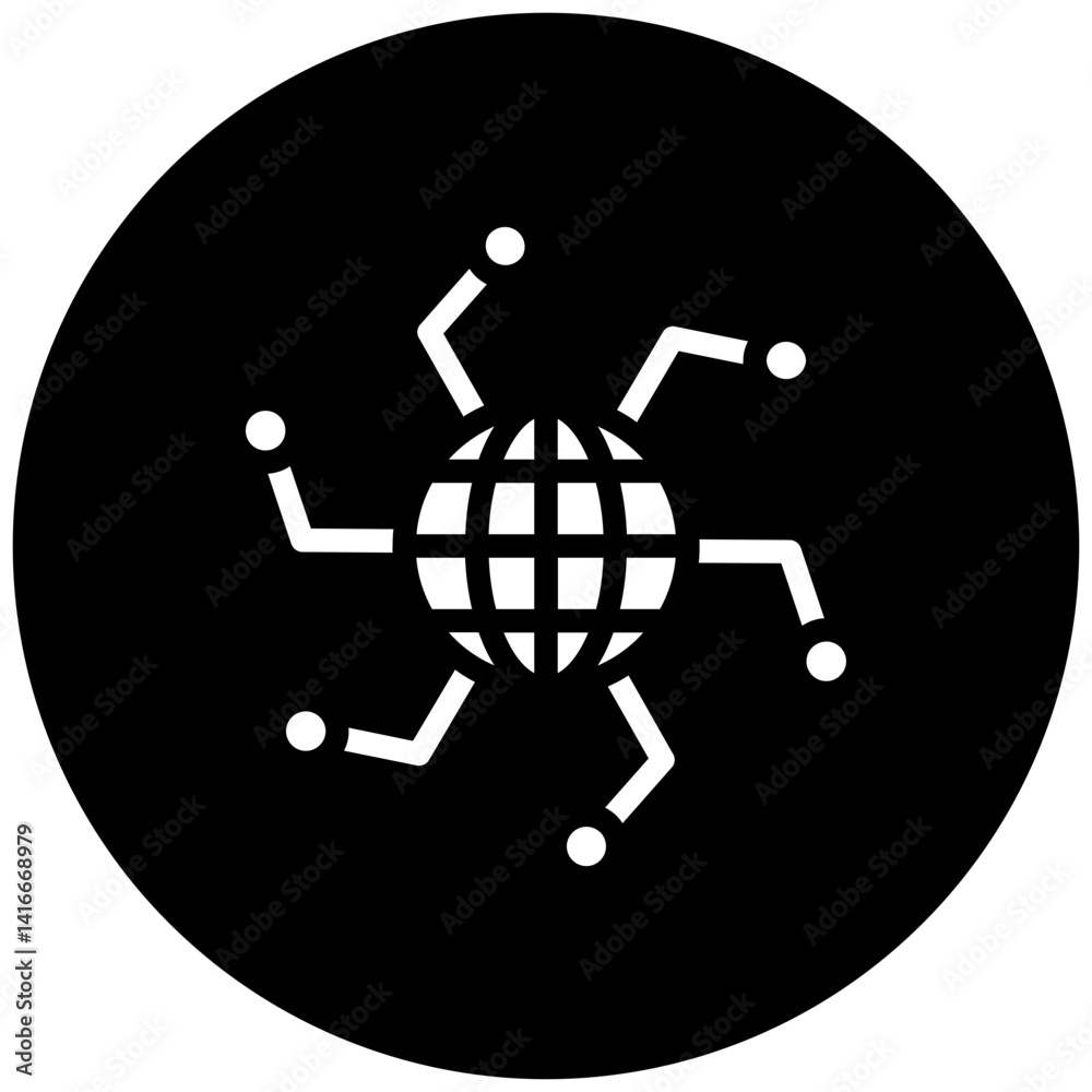 Vector Design Network Icon Style