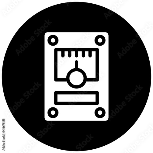 Voltmeter Icon Style