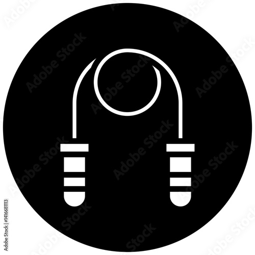 Skipping Rope Icon Style
