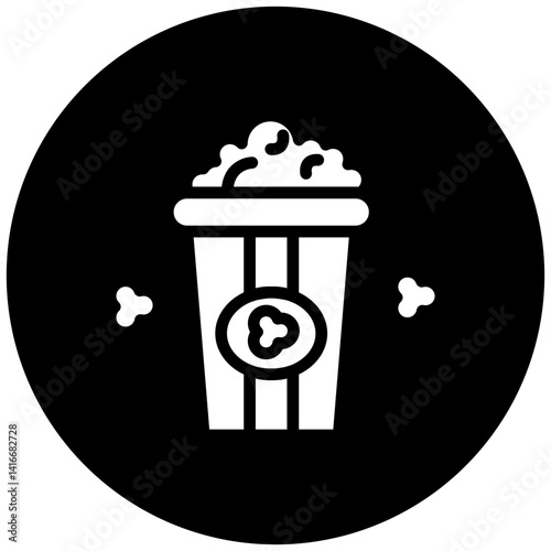 Popcorn Icon Style