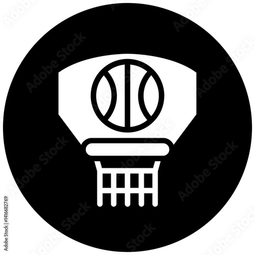 Basketball Icon Style