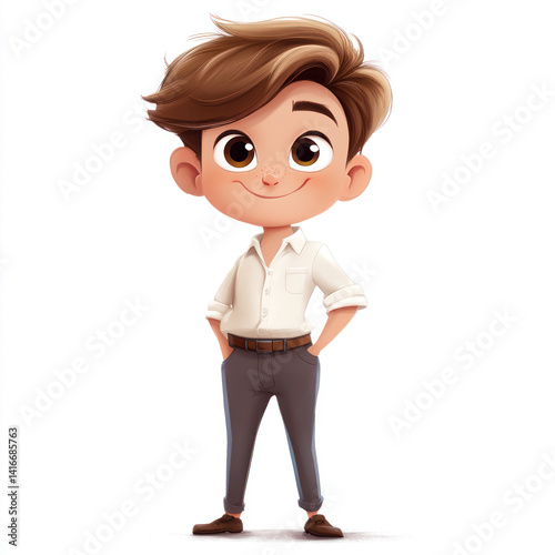 the man wearing white shirt with jean