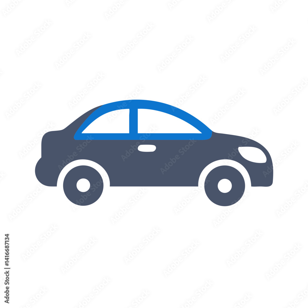 Car Door Icon Representing Vehicle Body Parts and Access Car Door Icon Representing Vehicle Body Parts and Access