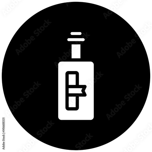 Message in a Bottle Icon Style