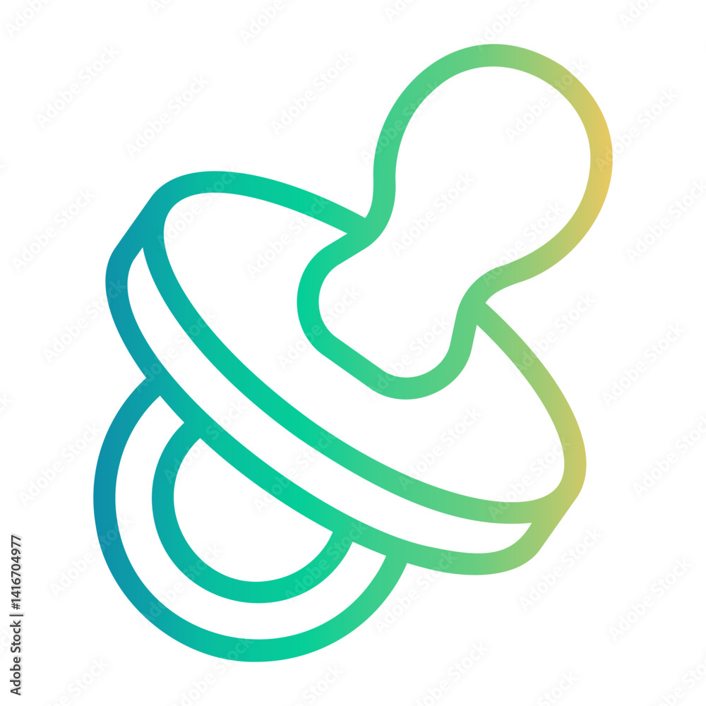 Obraz premium childrens day Line Gradient Icon
