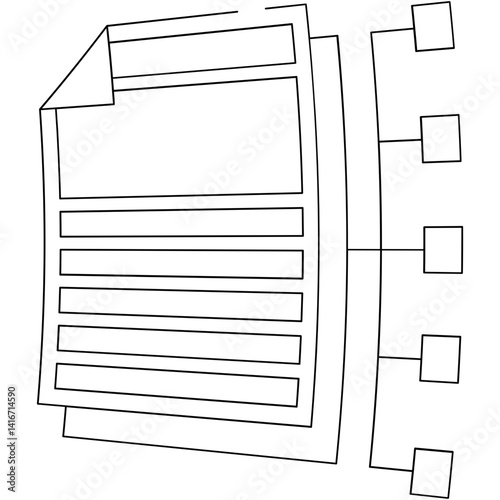 Organized Icon