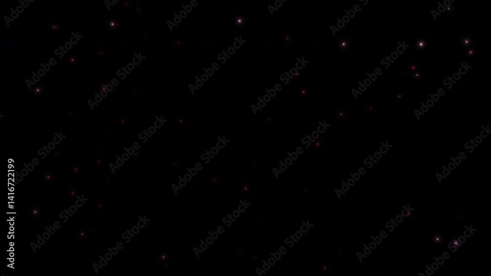 上昇するキラキラパーティクル_ループ 上昇するキラキラパーティクル_ループ