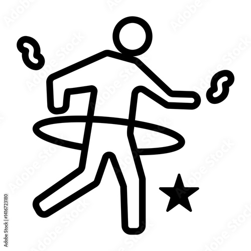 plates Line Icon