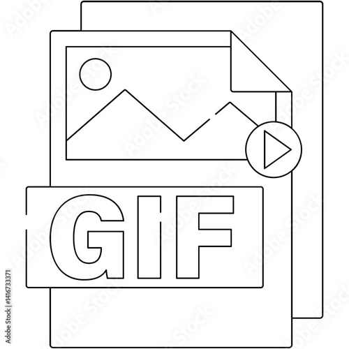 Gif File Icon