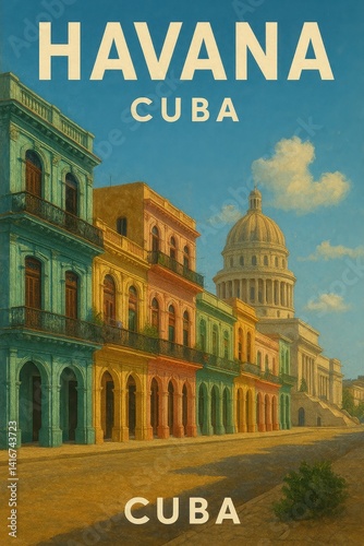 Wallpaper Mural Historic architecture in Havana Cuba with colorful buildings and iconic landmarks, showcasing vibrant culture and rich heritage of the cityscape. Torontodigital.ca