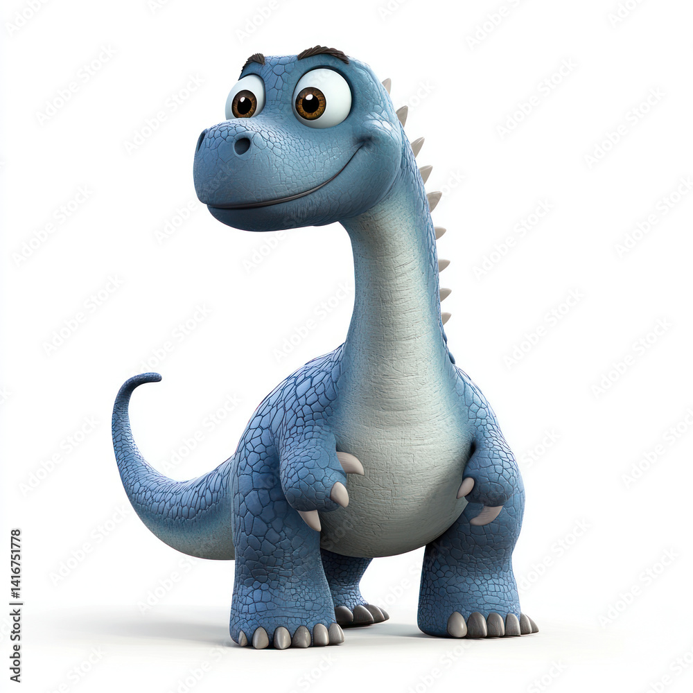 Fototapeta premium cartoon dinosaur