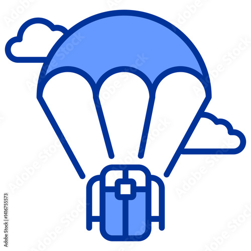 Skydiving Icon