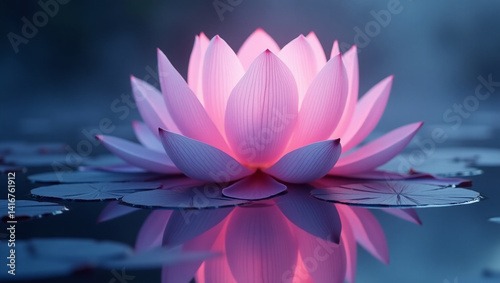 pink lotus flower
