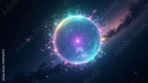 planet in space