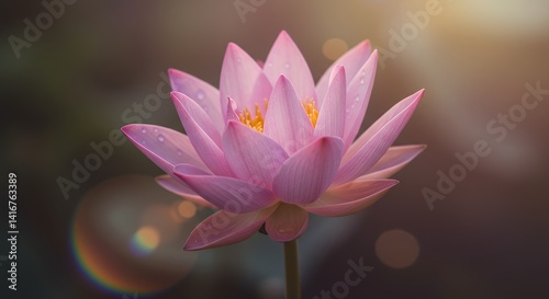 Wallpaper Mural Pink Lotus Flower Macro Photography Torontodigital.ca