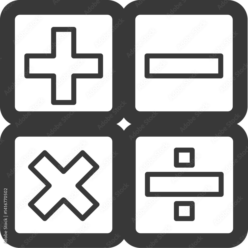 Obraz premium Calculator