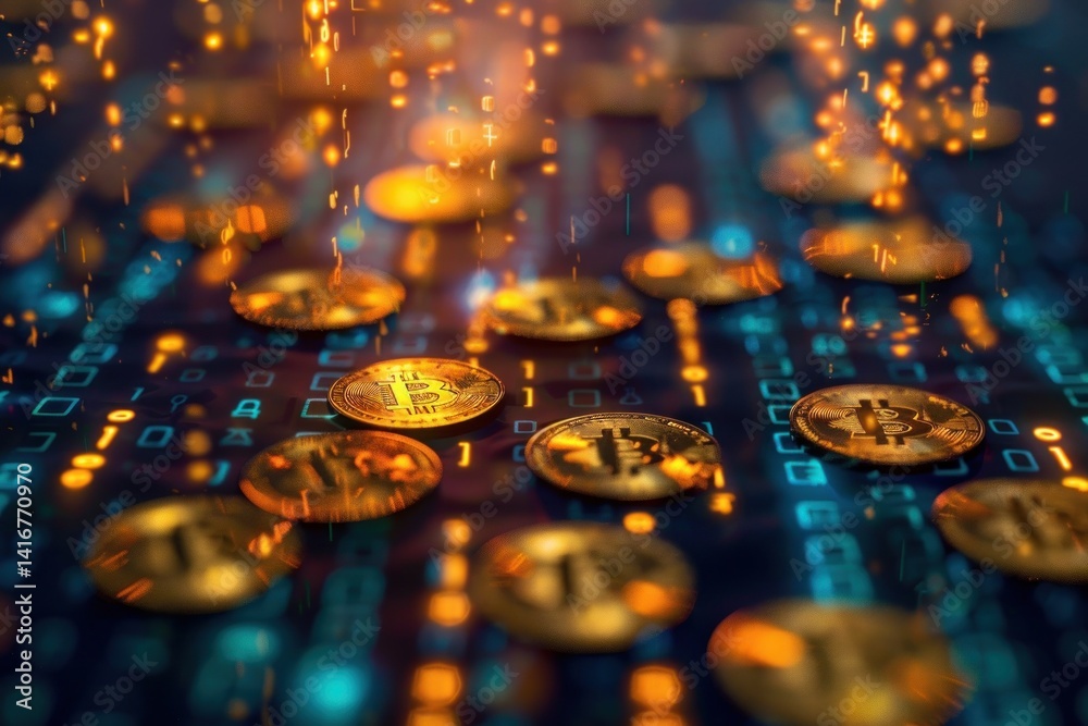 Bitcoin Rain, Digital Currency Revolution Bitcoin Rain, Digital Currency Revolution