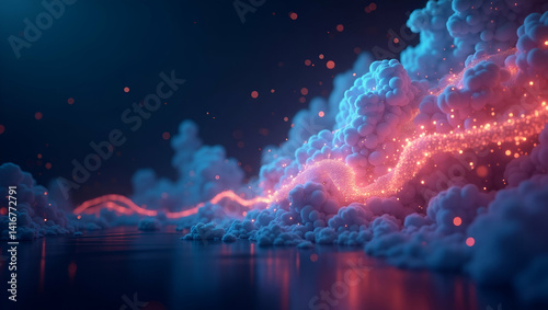 Innovative Podcast Visual Content Production: Engaging Animated Sequences & Refined Graphic Designs for Powerful Storytelling in Photo Stock Concept photo