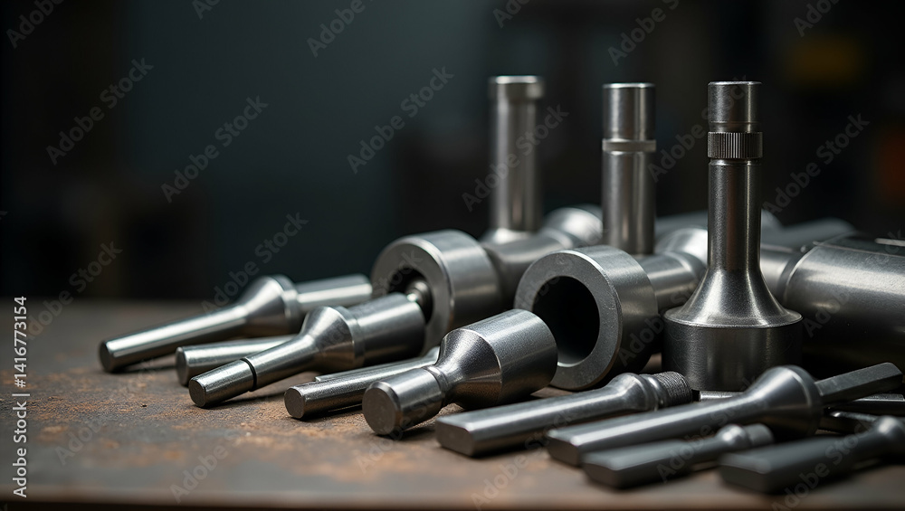 Robust Metal Tools on Industrial Workbench: Precision Engineering & Timeless Craftsmanship for Modern Workshop Excellence Robust Metal Tools on Industrial Workbench: Precision Engineering & Timeless Craftsmanship for Modern Workshop Excellence