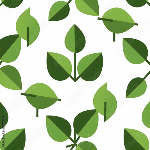 Geometric leaf