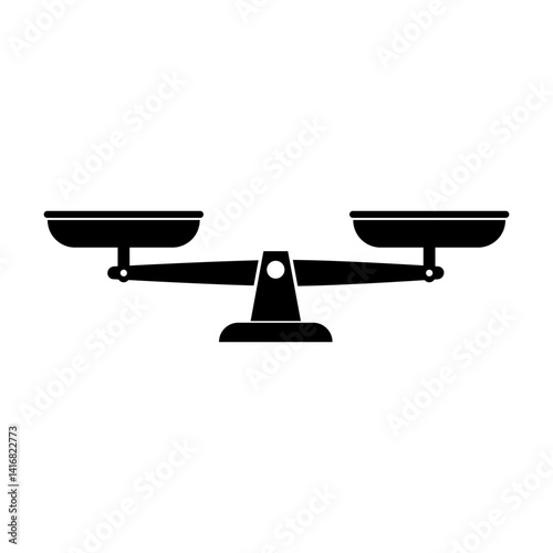 Scale icon on white background.