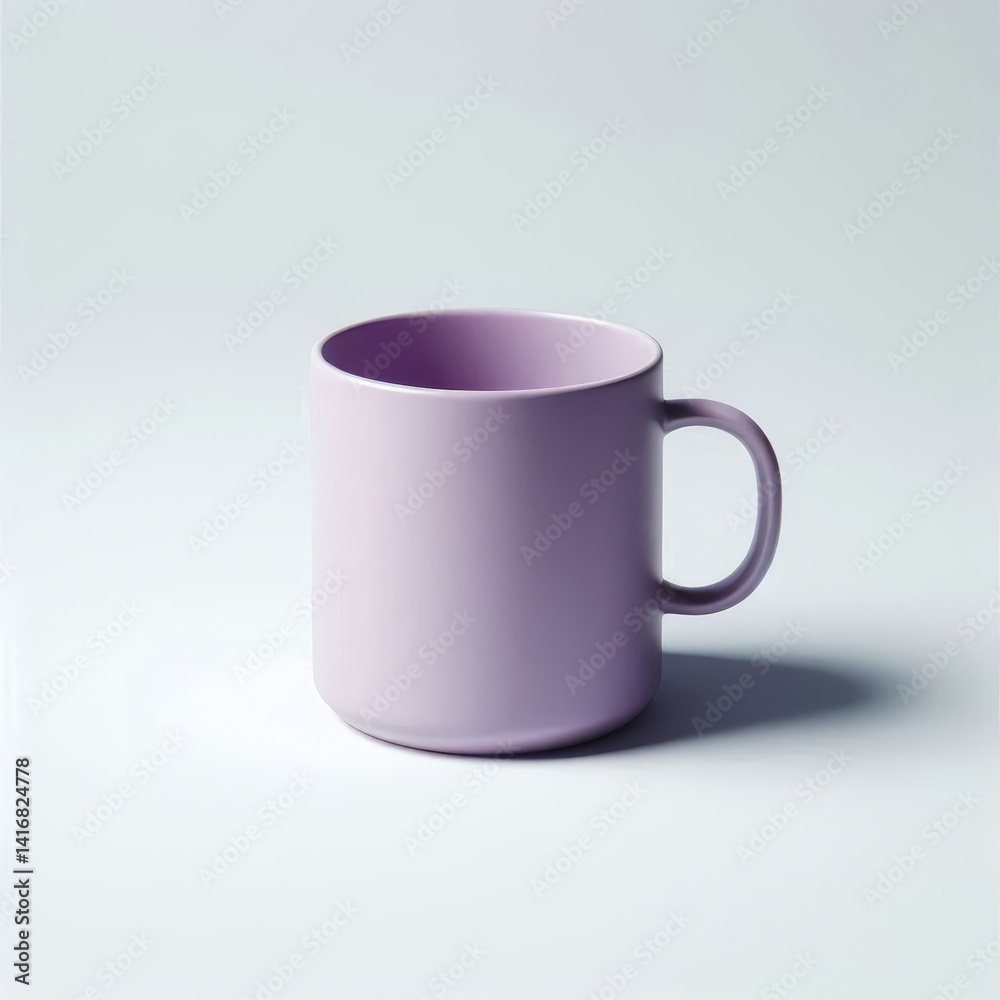 Blue Mug Mockup - Lilac Cup for Branding and Logo Placement - Product Design for Identity - Violet Drink Cup in Studio Environment - Background for Promotional Material - Mock-up for Presentation Blue Mug Mockup - Lilac Cup for Branding and Logo Placement - Product Design for Identity - Violet Drink Cup in Studio Environment - Background for Promotional Material - Mock-up for Presentation