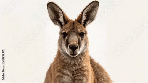 Hop & Flow kangaroo isolated watercolor vector illustration svg