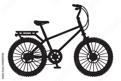 BMX Bike Illustration a Perfect Choice for Stunt Riding