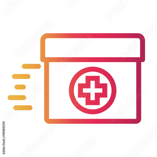 medicine Line Gradient Icon