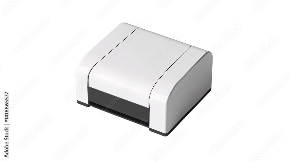 High-resolution image of a single label maker, centered on white background with no other objects --ar 16:9 High-resolution image of a single label maker, centered on white background with no other objects --ar 16:9