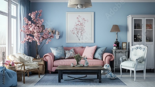 Pastel Living Room   3c0cf35c-0bd4-4ae2-badd-77b855469e03