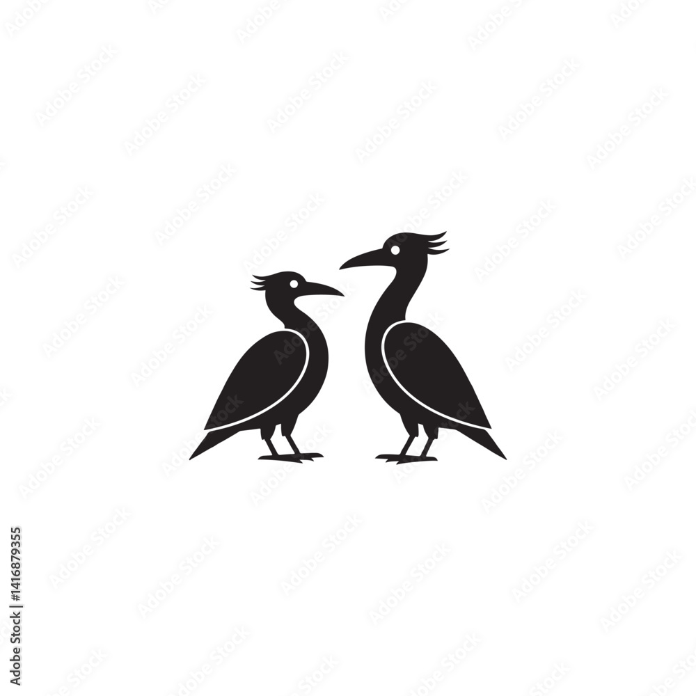 Fototapeta premium vector illustration of a bird
