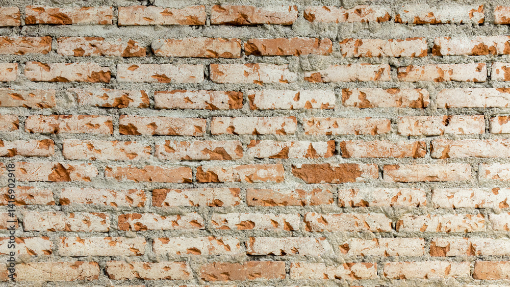 Grunge brick wall texture and background, Rustic red brick wall texture background, Grunge brick stone wall tile texture, Brick wall texture for for interior or exterior design backdrop.
