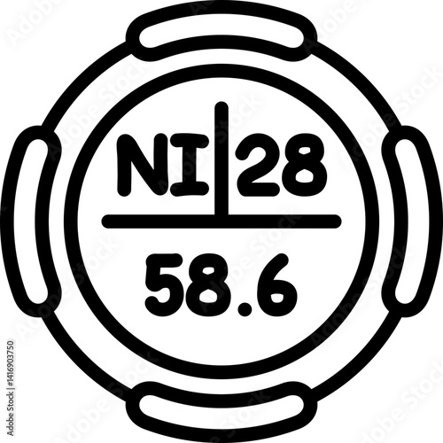 Nickel Icon