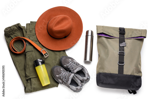 Set of traveler accessories...