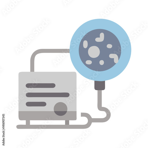 Medical Exam Light Icon for Healthcare Illustrations