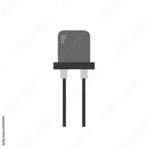 Infrared LED Diode for Electronic Projects, Illustration