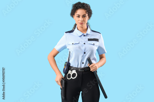 African-American female pol...