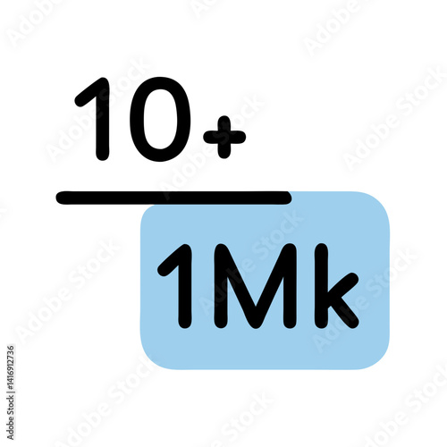 One Million Views Thumbnail for Social Media Platform